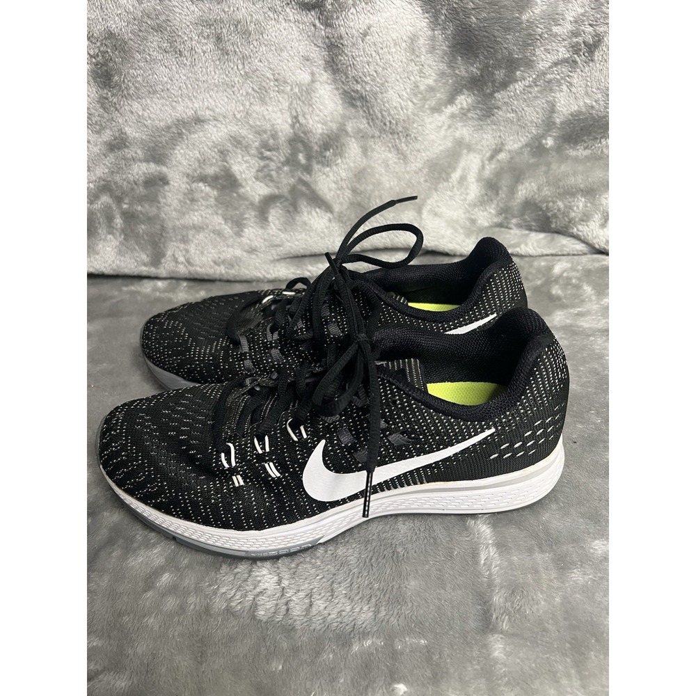 Nike Air Zoom Structure 19 Men's Running Sneaker Black/White/Gray 806584-001 - Picture 3 of 10